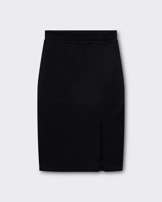 Фото ракурс 4 - Женская черная юбка Piazza Italia артикул 32602 Black SS2025