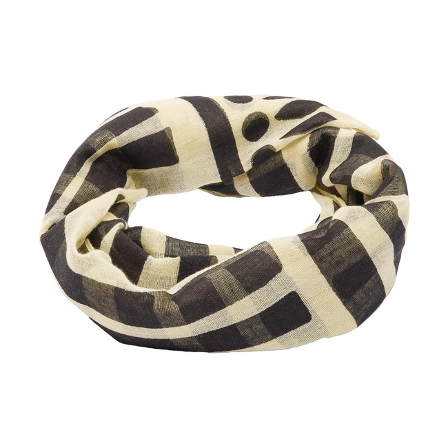 Жіночий бежевий шарф Parfois артикул 234263 _DM FW2025 Фото ракурс 5 - Жіночий бежевий шарф Parfois артикул 234263 _DM FW2025