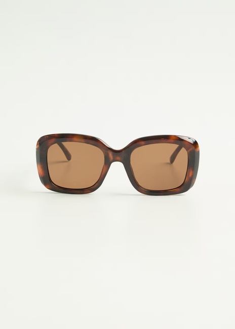 Женские коричневые очки Mango артикул 17911127 32 1 season Фото ракурс 2 - Женские коричневые очки Mango артикул 17911127 32 1 season