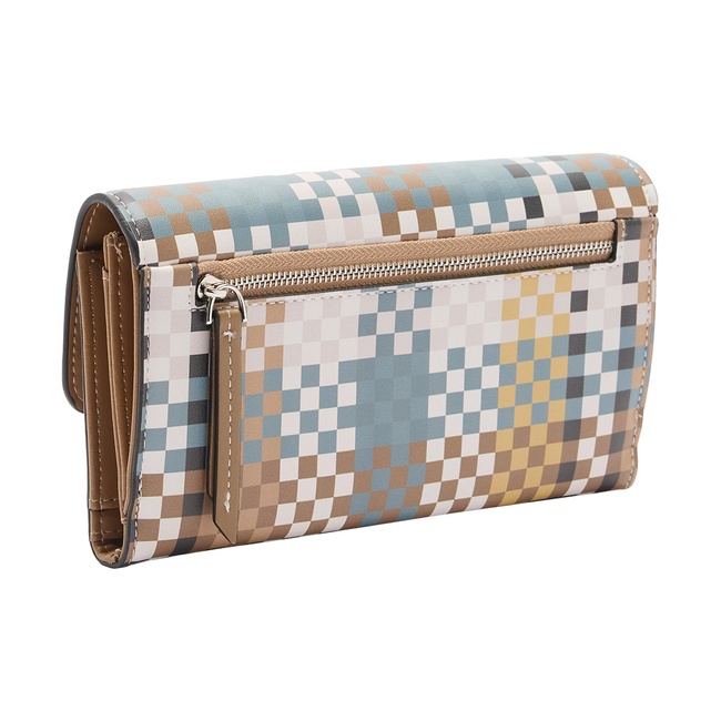 Женский синий кошелёк Parfois артикул 230463 _BL SS2025 Фото ракурс 2 - Женский синий кошелёк Parfois артикул 230463 _BL SS2025