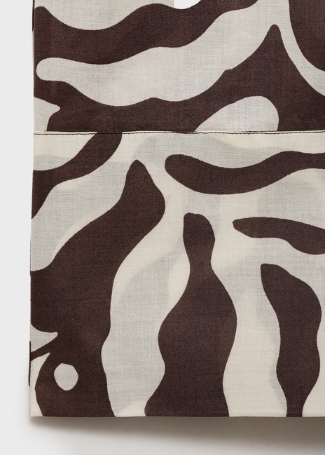 Женские коричневые брюки Mango артикул 87028645 30 8 season Фото ракурс 5 - Женские коричневые брюки Mango артикул 87028645 30 8 season