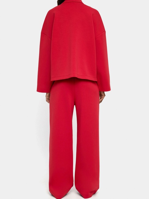 Женские красные штаны Parfois артикул 238308 _RD FW2025 Фото ракурс 2 - Женские красные штаны Parfois артикул 238308 _RD FW2025