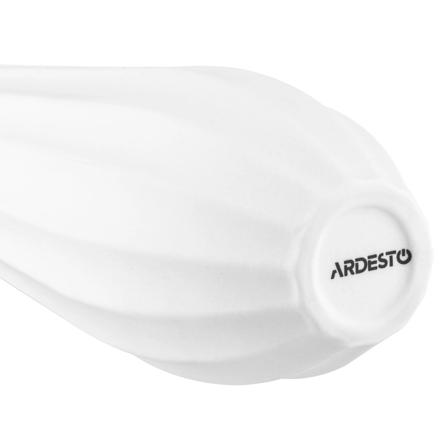 Фото ракурс 5 - Белая ваза Ardesto артикул AR3810W No color FW2025