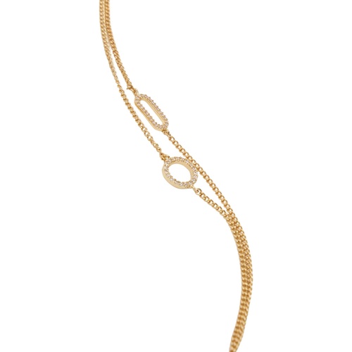 Фото ракурс 2 - Жіночий золотий браслет Parfois артикул 235196 _GD FW2025