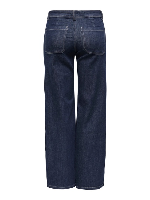 Фото ракурс 3 - Жіночі сині джинси Only артикул 15355524 DARK BLUE DENIM FW2025