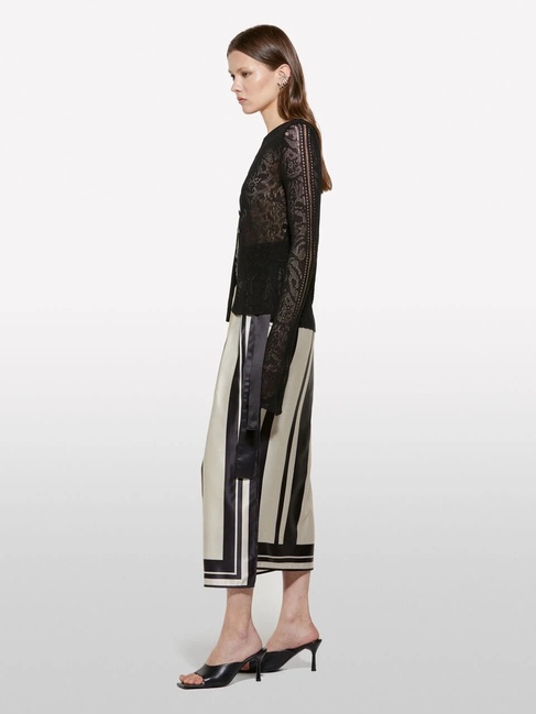 Фото ракурс 3 - Жіноча бежева спiдниця Sisley артикул 6MLAW800V 76G 25P