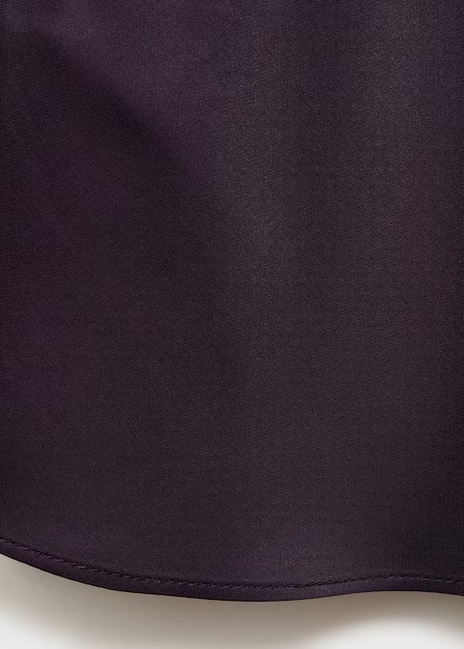 Фото ракурс 7 - Жіноча бордова блузка Mango артикул 17064092 78 1 season