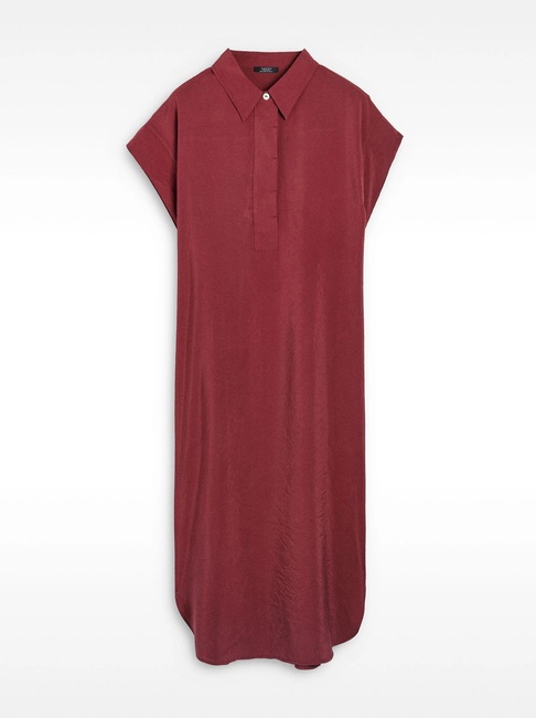 Фото ракурс 4 - Жіноча бордова сукня Parfois артикул 236845 _BU FW2025