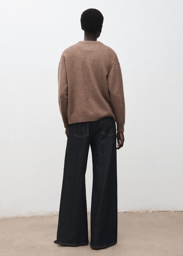 Фото ракурс 2 - Женский коричневый джемпер Mango артикул 17005812 35 1 season