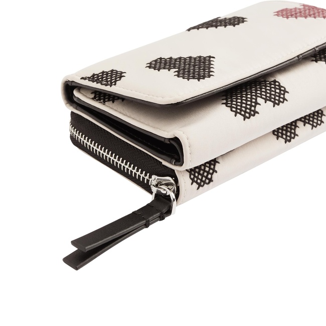 Жіночий молочний гаманець Parfois артикул 228804 _EC SS2025 Фото ракурс 3 - Жіночий молочний гаманець Parfois артикул 228804 _EC SS2025