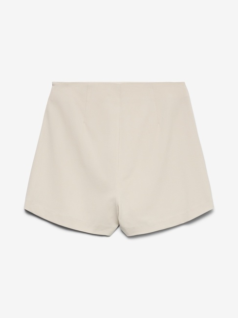 Жіночі бежеві шорти Vero Moda артикул 10332054 silver lining FW2025 Фото ракурс 4 - Жіночі бежеві шорти Vero Moda артикул 10332054 silver lining FW2025