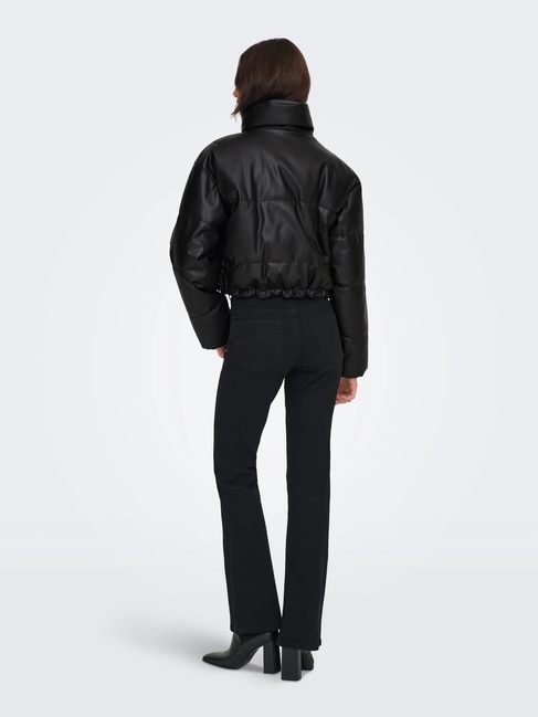 Фото ракурс 2 - Жіноча чорна куртка Only артикул 15349205 Black FW2025