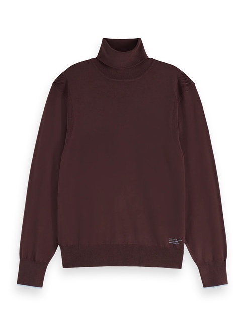 Женский коричневый свитер SCOTCH & SODA артикул U9B00825T U290 FW2025 Фото ракурс 5 - Женский коричневый свитер SCOTCH & SODA артикул U9B00825T U290 FW2025