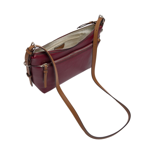 Женская бордовая сумка Parfois артикул 233310 _BU FW2025 Фото ракурс 4 - Женская бордовая сумка Parfois артикул 233310 _BU FW2025