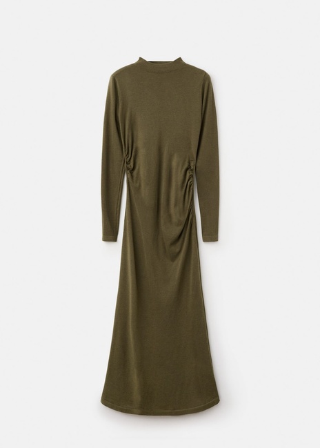 Фото ракурс 4 - Жіноча хакі сукня Mango артикул 17087799 37 1 season