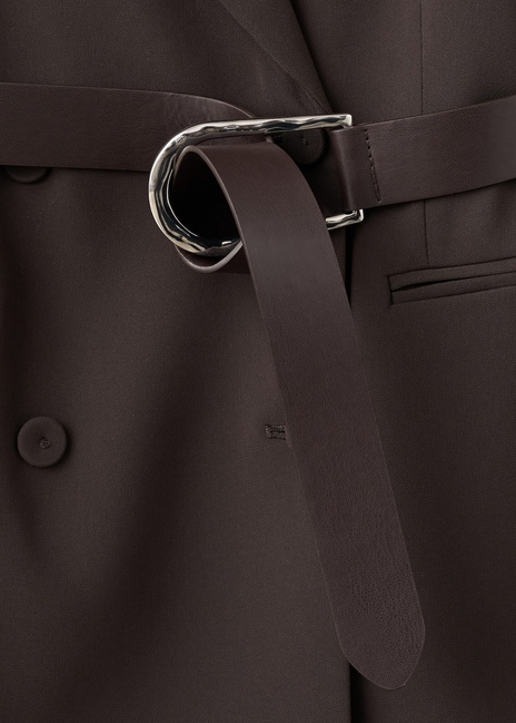 Фото ракурс 5 - Женское коричневое платье Mango артикул 27061242 32 2 season