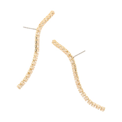 Фото ракурс 2 - Жіночі золоті сережки Parfois артикул 233937 _GD FW2025