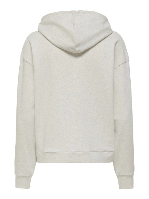 Фото ракурс 4 - Женское бежевое худи Only артикул 15356341 Oatmeal FW2025