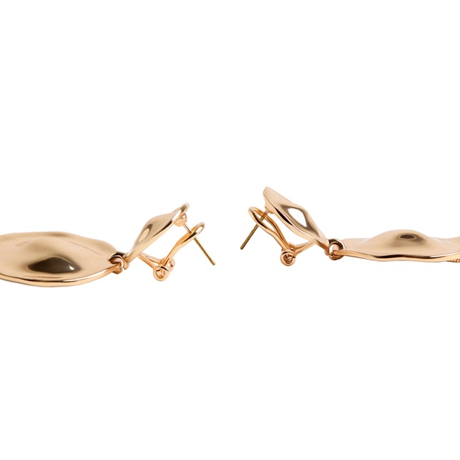 Фото ракурс 3 - Жіночі золоті сережки Parfois артикул 228925 _GD SS2025