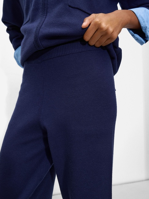 Фото ракурс 5 - Жіночі сині штани Parfois артикул 228351 _NV FW2025