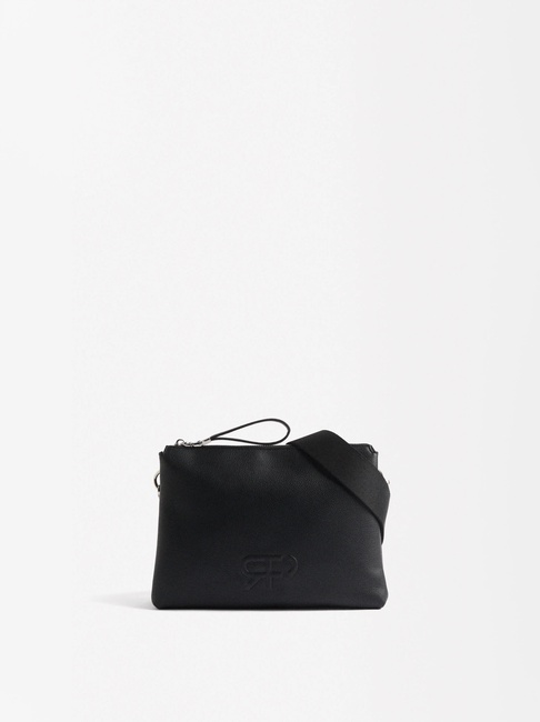 Жіноча чорна сумка Parfois артикул 223948 _BK SS2025 Фото ракурс 1 - Жіноча чорна сумка Parfois артикул 223948 _BK SS2025