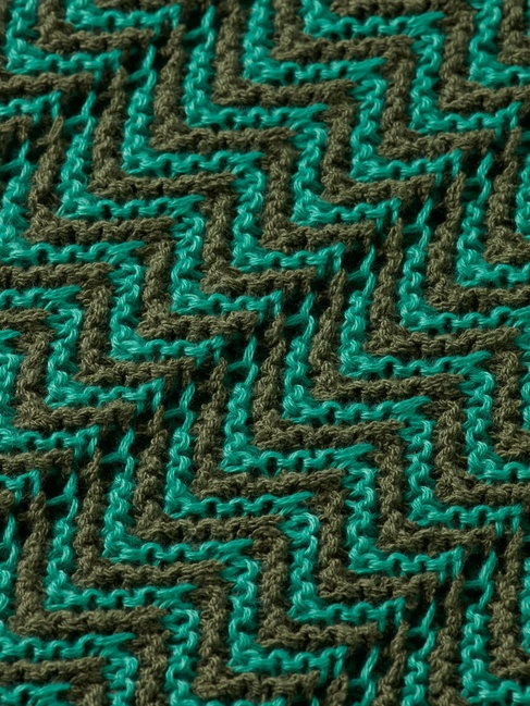 Чоловіча зелена футболка поло SCOTCH & SODA артикул 181322 300 FW2025 Фото ракурс 7 - Чоловіча зелена футболка поло SCOTCH & SODA артикул 181322 300 FW2025