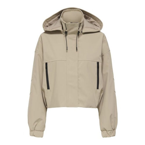 Фото ракурс 1 - Жіноча бежева куртка Only артикул 15349058 Humus FW2025