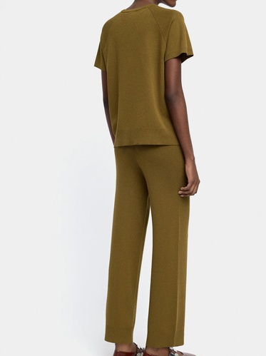 Фото ракурс 2 - Жіночий зелений светр Parfois артикул 235345 _OL FW2025