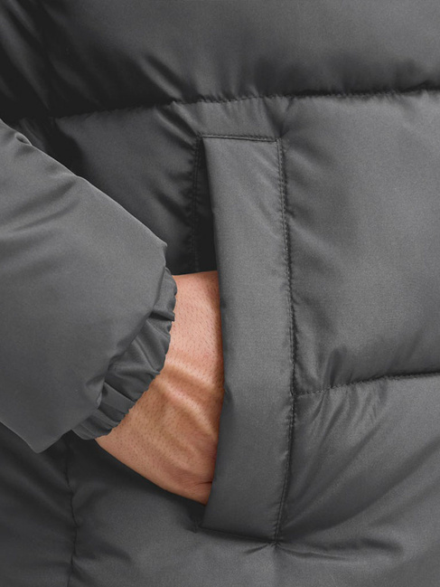 Фото ракурс 3 - Чоловіча сіра куртка Jack & Jones артикул 12279686 castlerock FW2025