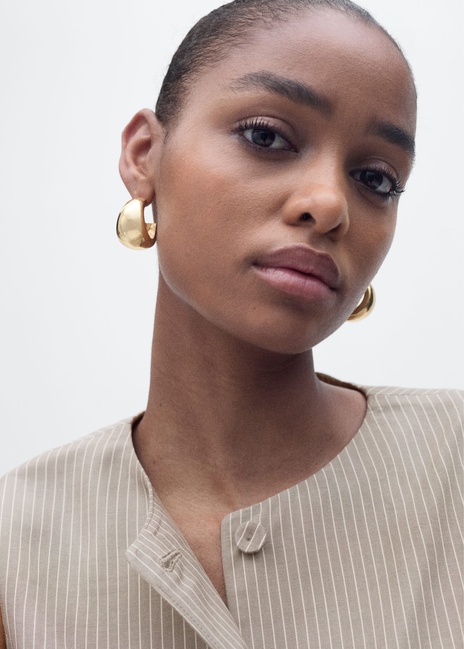 Жіночий коричневий жилет Mango артикул 87027187 35 8 season Фото ракурс 4 - Жіночий коричневий жилет Mango артикул 87027187 35 8 season