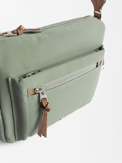 Женская зеленая сумка Parfois артикул 228701 _GN SS2025 Фото ракурс 3 - Женская зеленая сумка Parfois артикул 228701 _GN SS2025