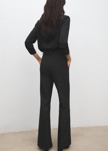 Фото ракурс 2 - Жіночі сірі брюки Mango артикул 27081268 92 2 season