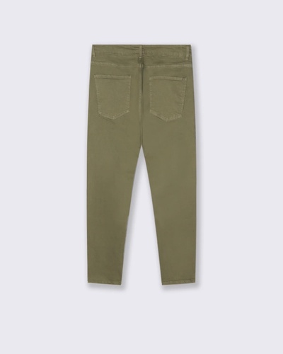 Фото ракурс 2 - Мужские хаки штаны Piazza Italia артикул 65110 Khaki green FW2025