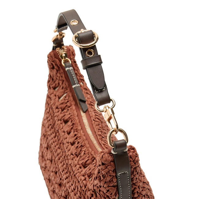 Жіноча коричнева сумка Parfois артикул 229874 _BR FW2025 Фото ракурс 3 - Жіноча коричнева сумка Parfois артикул 229874 _BR FW2025