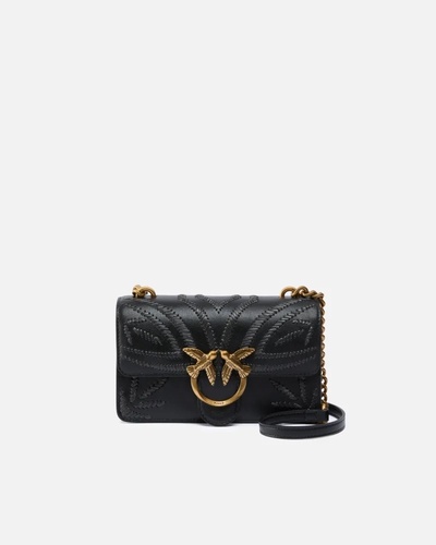 Фото ракурс 1 - Женская черная сумка Pinko артикул 100059-A2C3 Z99Q FW2025