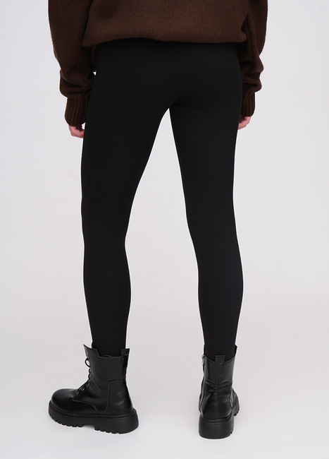 Жіночі чорні лосини EQUILIBRI артикул W464 011 000 Black SS2026 Фото ракурс 2 - Жіночі чорні лосини EQUILIBRI артикул W464 011 000 Black SS2026