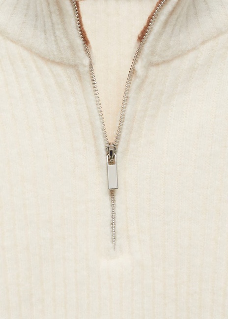 Фото ракурс 5 - Женский бежевый джемпер Mango артикул 77038274 09 7 season