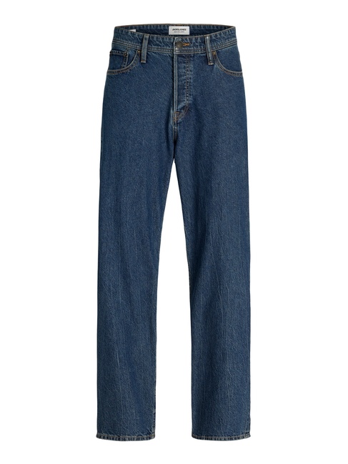 Чоловічі сині джинси Jack & Jones артикул 12272662 Blue denim FW2025 Фото ракурс 3 - Чоловічі сині джинси Jack & Jones артикул 12272662 Blue denim FW2025