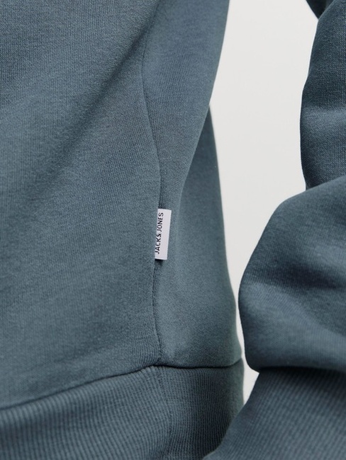 Фото ракурс 4 - Чоловічий блакитний джемпер Jack & Jones артикул 12257853 Stormy Weather FW2025