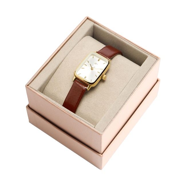 Фото ракурс 4 - Женские коричневые часы Parfois артикул 240297 _BN FW2025