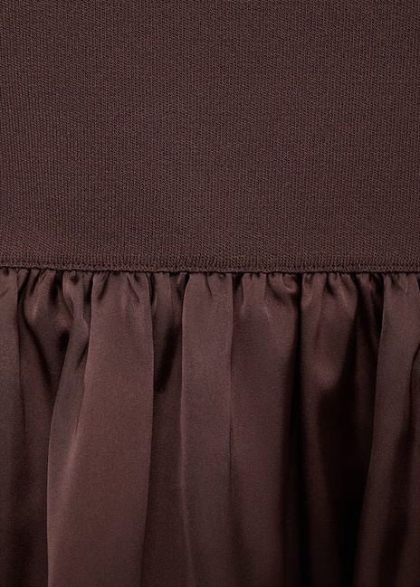 Фото ракурс 4 - Женский коричневый топ Mango артикул 17062926 30 1 season