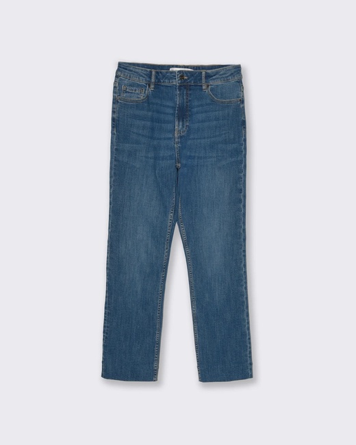 Жіночі сині джинси Piazza Italia артикул 32117 Denim FW2025 Фото ракурс 4 - Жіночі сині джинси Piazza Italia артикул 32117 Denim FW2025