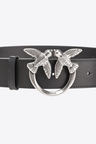 Фото ракурс 2 - Жіночий чорний ремінь Pinko артикул 100120-A0F1 Z99O FW2025