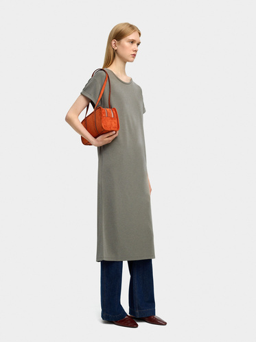 Фото ракурс 1 - Жіноча зелена сукня Parfois артикул 241339 _KK FW2025