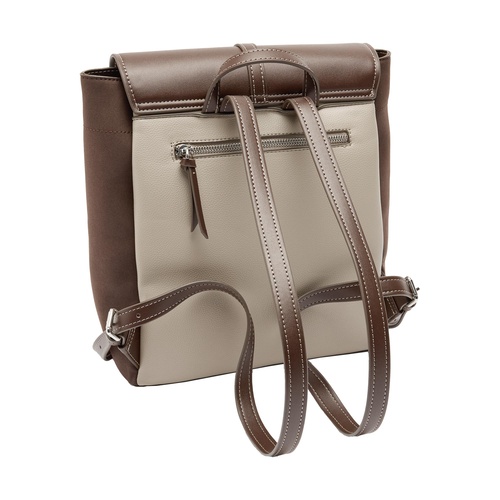 Фото ракурс 2 - Женский молочный рюкзак Parfois артикул 237243 _EC FW2025