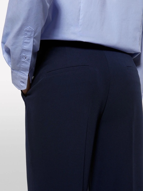 Фото ракурс 4 - Женские синие штаны Sisley артикул 4KVXLF02I 06U 25A