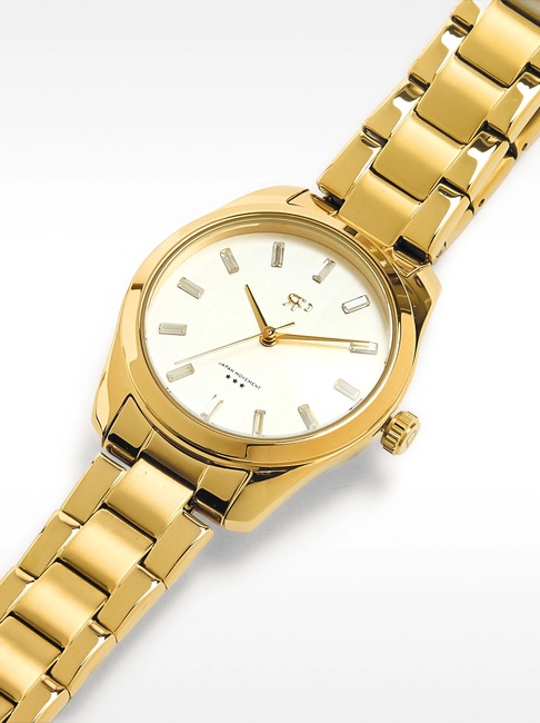 Фото ракурс 2 - Жіночий золотий годинник Parfois артикул 232172 _GD SS2025