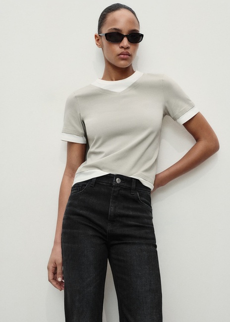 Женские черные джинсы Mango артикул 17094422 TN 1 season Фото ракурс 4 - Женские черные джинсы Mango артикул 17094422 TN 1 season