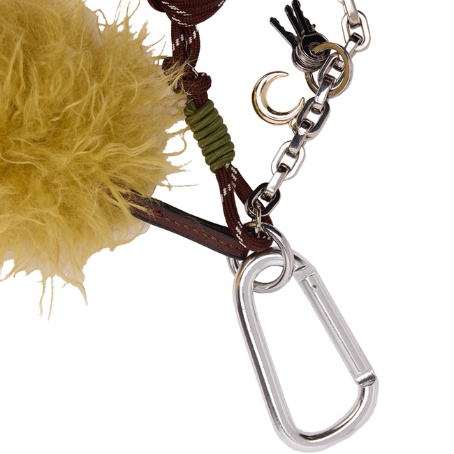 Фото ракурс 3 - Женский зеленый брелок Parfois артикул 242879 _LM SS2026