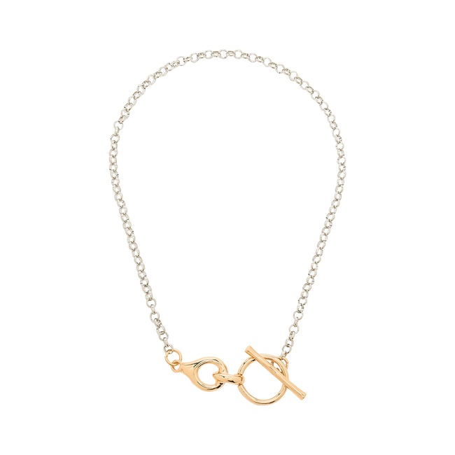 Фото ракурс 2 - Женский золото-серебряный набор Parfois артикул 239636 _MM FW2025